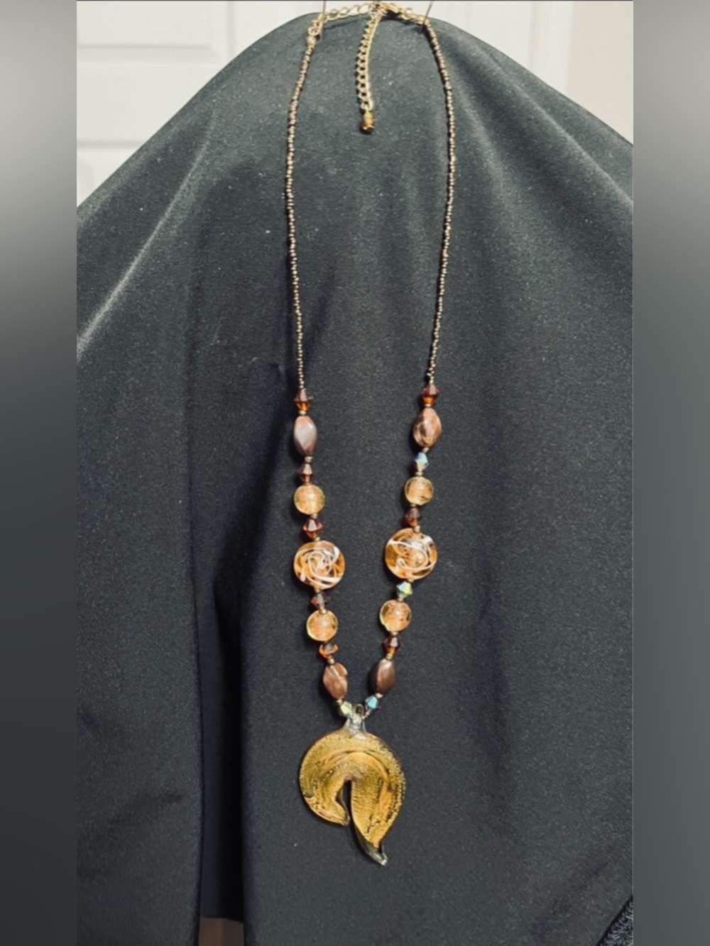Glass Pendant Necklace